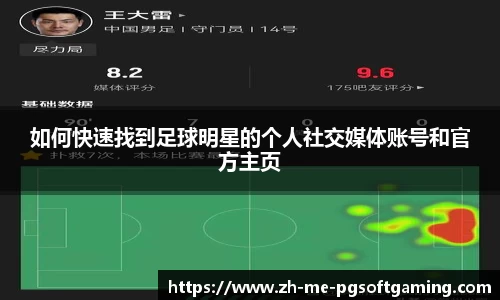 如何快速找到足球明星的个人社交媒体账号和官方主页
